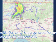 Ecco RadarLom, l’app per monitorare la pioggia in tempo reale