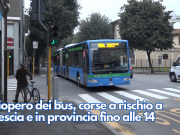 Sciopero dei bus, corse a rischio a Brescia e in provincia fino alle 14