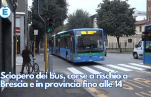 Sciopero dei bus, corse a rischio a Brescia e in provincia fino alle 14