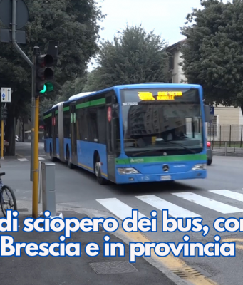 Venerdì di sciopero dei bus, corse a rischio a Brescia e in provincia