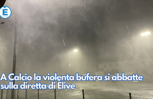 A Calcio la violenta bufera si abbatte sulla diretta di Èlive