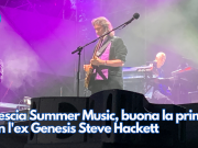 Brescia Summer Music, buona la prima con l’ex Genesis Steve Hackett
