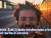 Patrick Zaki è stato condannato a tre anni: torna in carcere