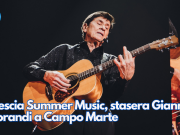 Brescia Summer Music, stasera Gianni Morandi a Campo Marte