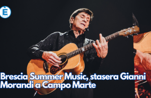 Brescia Summer Music, stasera Gianni Morandi a Campo Marte