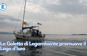 La Goletta di Legambiente promuove il Lago d’Iseo