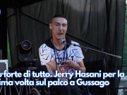 Più forte di tutto. Jerry Hasani per la prima volta sul palco a Gussago