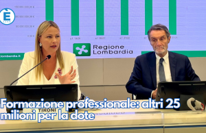 Formazione professionale: altri 25 milioni per la dote