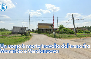 Un uomo è morto travolto dal treno fra Manerbio e Verolanuova
