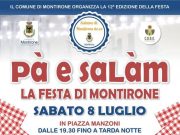 A Montirone, sabato 8 luglio, torna “Pà e salàm”