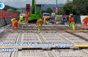 Ponte di Via Volturno, il peggio è passato