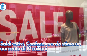 Saldi estivi, Confcommercio stima un aumento di 10 milioni