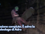 Missione compiuta. È salva la speleologa di Adro