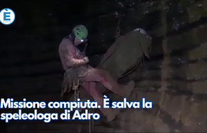 Missione compiuta. È salva la speleologa di Adro