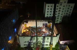 Cina: crollo del tetto di una palestra scolastica a Qiqihar