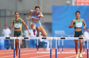 Giochi Chengdu: Finale 400 metri ostacoli di atletica femminile