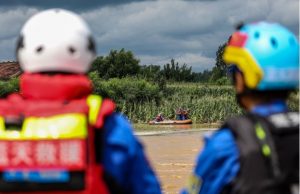 Cina: operazioni di soccorso nella città alluvionata di Shulan