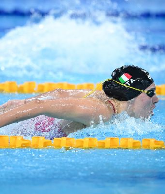 Giochi Chengdu: finale dei 200 metri farfalla di nuoto femminile