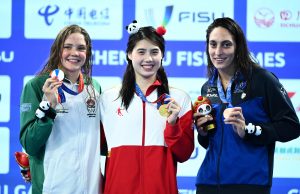 Cina: campioni del mondo incontrano panda giganti