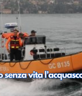 Ritrovato senza vita l’acquascooterista disperso