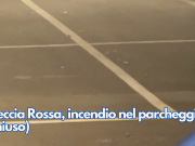 Freccia Rossa, incendio nel parcheggio (chiuso)