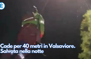Cade per 40 metri in Valsaviore. Salvata nella notte