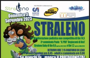 Domenica 3 settembre torna la Straleno