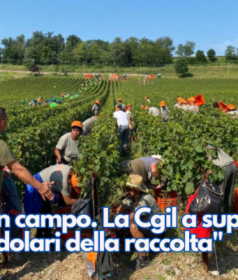 Ancora in campo. La Cgil a supporto dei “pendolari della raccolta”