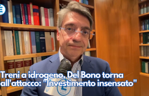 Treni a idrogeno, Del Bono torna all’attacco: “Investimento insensato”