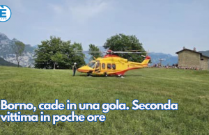 Borno, cade in una gola. Seconda vittima in poche ore