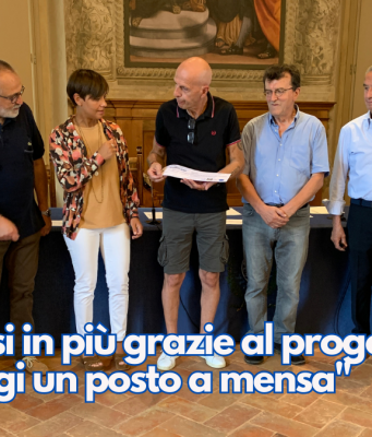 22 sorrisi in più grazie al progetto “Aggiungi un posto a mensa”