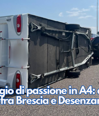 Pomeriggio di passione in A4: due incidenti fra Brescia e Desenzano