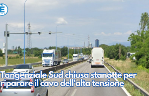 Tangenziale Sud chiusa stanotte per riparare il cavo dell’alta tensione