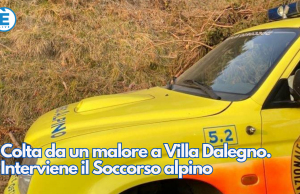Colta da un malore a Villa Dalegno. Interviene il Soccorso alpino