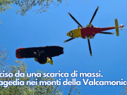 Ucciso da una scarica di massi. Tragedia nei monti della Valcamonica