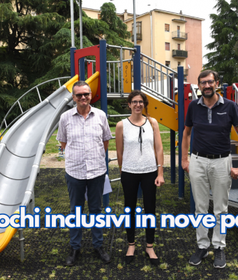 Nuovi giochi inclusivi in nove parchi di Brescia