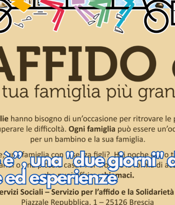 “L’Affido è”, una due-giorni di iniziative ed esperienze