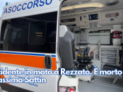 Incidente in moto a Rezzato. È morto Massimo Sattin