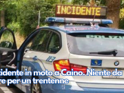Incidente in moto a Caino. Niente da fare per un trentenne