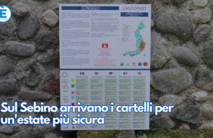Sul Sebino arrivano i cartelli per un’estate più sicura