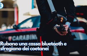 Rubano una cassa bluetooth e sfregiano dei coetanei