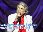 È morto Toto Cutugno. Il celebre cantautore aveva 80 anni