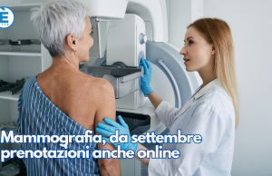 Mammografia, da settembre prenotazioni anche online