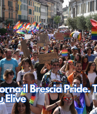 Sabato torna il Brescia Pride. Tutto in diretta su Èlive