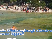 Sbatte la testa sugli scogli a Sirmione. Grave un ragazzo