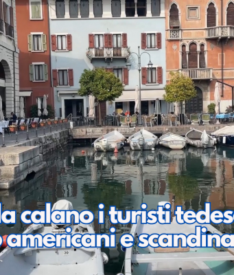 Sul Garda calano i turisti tedeschi, ma arrivano americani e scandinavi