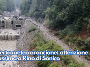 Allerta meteo arancione: attenzione massima a Rino di Sonico