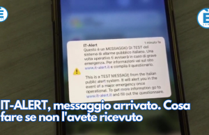 IT-ALERT, messaggio arrivato. Cosa fare se non l’avete ricevuto