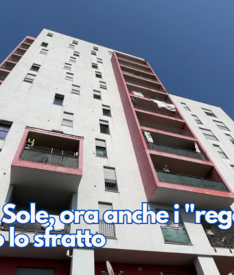 Case del Sole, ora anche i “regolari” rischiano lo sfratto. Siamo andati ai piani -1