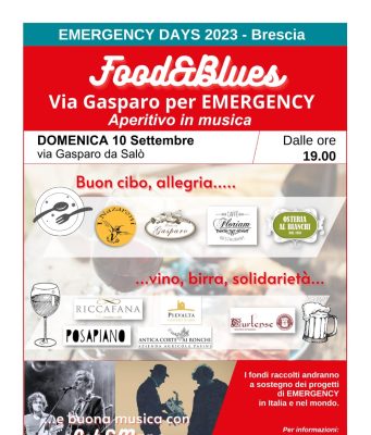 Food&Blues: appuntamento stasera con Emergency Days